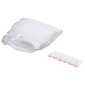 Screen Lite horgaas met clips wit 120x140 cm