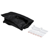 Screen Litehorgaas met clips 120x140 cm zonwerend