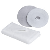 Screen Lite horgaas klittenband wit 150x130 cm