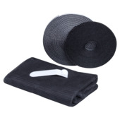 Screen Lite horgaas klittenband zwart 100x100 cm