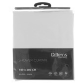 Differnz douchegordijn Peva 180x200 cm wit