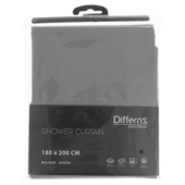 Differnz douchegordijn Peva 180x200 cm grijs