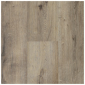 Click vinyl Basic rechte stroken grijs/bruin eiken houtlook