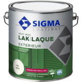Sigma lak exterieur RAL 9010 hoogglans 2,5L