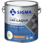 Sigma Interieur binnenlak zijdeglans RAL 9010 2,5 liter