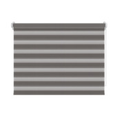 Store enrouleur duo Decosol pour fenêtre oscillo-battante anthracite (4309) 97 x 160 cm (lxh)