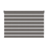 Store enrouleur duo Decosol pour fenêtre oscillo-battante anthracite (4309) 107 x 160 cm (lxh)