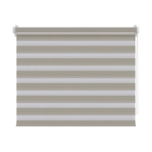 Store enrouleur duo Decosol pour fenêtre oscillo-battante gris (4313) 87 x 160 cm (lxh)