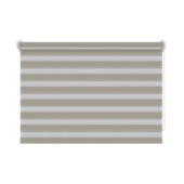 Store enrouleur duo Decosol pour fenêtre oscillo-battante gris (4313) 107 x 160 cm (lxh)