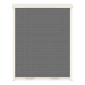 Livn moustiquaire enroulable de fenêtre basic blanc 100x155 cm