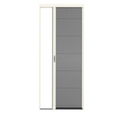 Porte moustiquaire plissée Livn Excellent blanc 96x239 cm