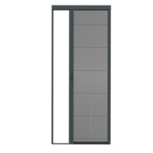 Porte moustiquaire plissée Livn Excellent anthracite 96x260 cm