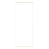 Livn opbouwkader wit 130x260 cm