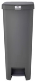 Poubelle à pédale StepUp 40 l gris foncé Brabantia