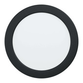 Led inbouwspot Ø166 zwart 3000k Fueva 5