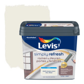 Peinture portes & fenêtres Levis Simply Refresh satiné cream 750 ml