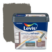 Levis Simply Refresh ramen & deuren satijn grijs 750 ml
