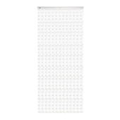 Livn vliegengordijn Beats transparant/witte kralen 100x230 cm