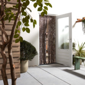 Livn vliegengordijn Chenille taupe 100x230 cm