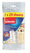 Vileda kleefborstel vervanging 2x 29 lagen