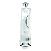 Mécanisme pour réservoir de chasse universel sans flotteur Siamp à bouton-poussoir interrompable