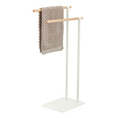 Porte-serviettes Sealskin Brix métal blanc