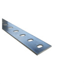 Plat profiel staal gegalvaniseerd perforeerd 40x2x1000mm
