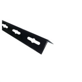 Kasthoek profiel staal zwart 35x35x1.5x1000mm