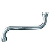 Van Marcke bek s draaibaar 3/4"F 200 mm universeel chroom