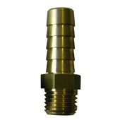 Tétine à visser avec collier de serrage Van Marcke pour gaz liquide GO 3/8"M