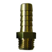 Tétine à visser avec collier de serrage Van Marcke pour gaz liquide GO 1/2"M