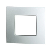 Plaque de finition simple Niko Intense sterling