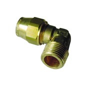 Raccord biconique équerre Van Marcke GO pour gaz naturel 3/4"Mxø22 mm