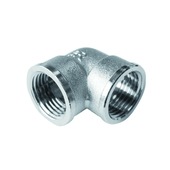 Coude Van Marcke GO 3/8"Fx3/8"F chromé