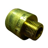 Tampon de réduction Van Marcke GO 1/2"Fx3/8"M laiton