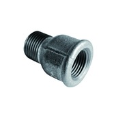 Van Marcke mof verloop fig.246 1/2"F x 3/8"M galva