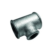 Réduction en T fig.130 Van Marcke GO 3/4"Fx1/2"Fx3/4"F galva