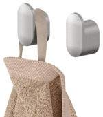 Tiger handdoekhaak klein Cooper inox geborsteld 2 stuks