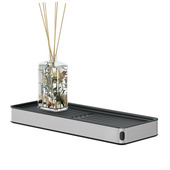 Tablette Tiger Cooper 28 cm noir/inox brossé