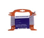 Élastique latex/polyester 4 mm 5 m blanc