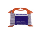 Elastiek latex/polyester 4 mm 10 m wit