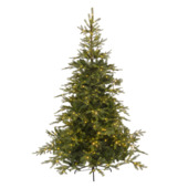 Sapin de Noël artificiel Everlands Grandis Fir Ø 132 cm 180 cm +LED
