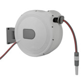 Talen wandslangenbox 30m Roll-Up grijs incl. koppelingen en spuit