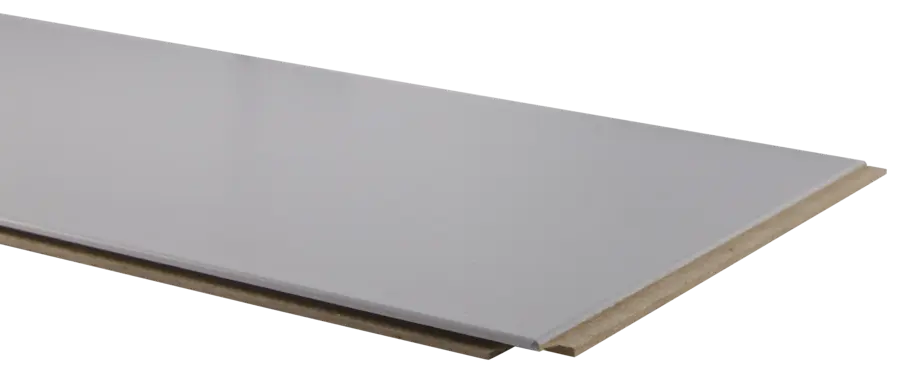 MDF wand- en plafondpaneel budget grijs 6 mm 2,16 m²