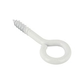 Piton à visser GAMMA 16x8 blanc 20 pièces