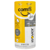 Laine de verre à languettes Isover Comfi® Alu 18 cm 2x 45x390 cm 3,51 m² R=4,5 (uniquement en vente au webshop)