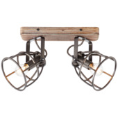 Brilliant opbouwspot Matrix 2-lichts