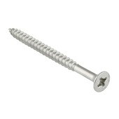 GAMMA schroef universeel 5,0x100 mm platkop inox 10 stuks