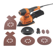 Ponceuse multi 200 W Black+Decker BEW200-QS