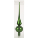 Cimier en verre vert sapin 26 cm